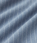 Gilet denim décontracté Halara Flex™ décolleté V profond boutonnage rayé
