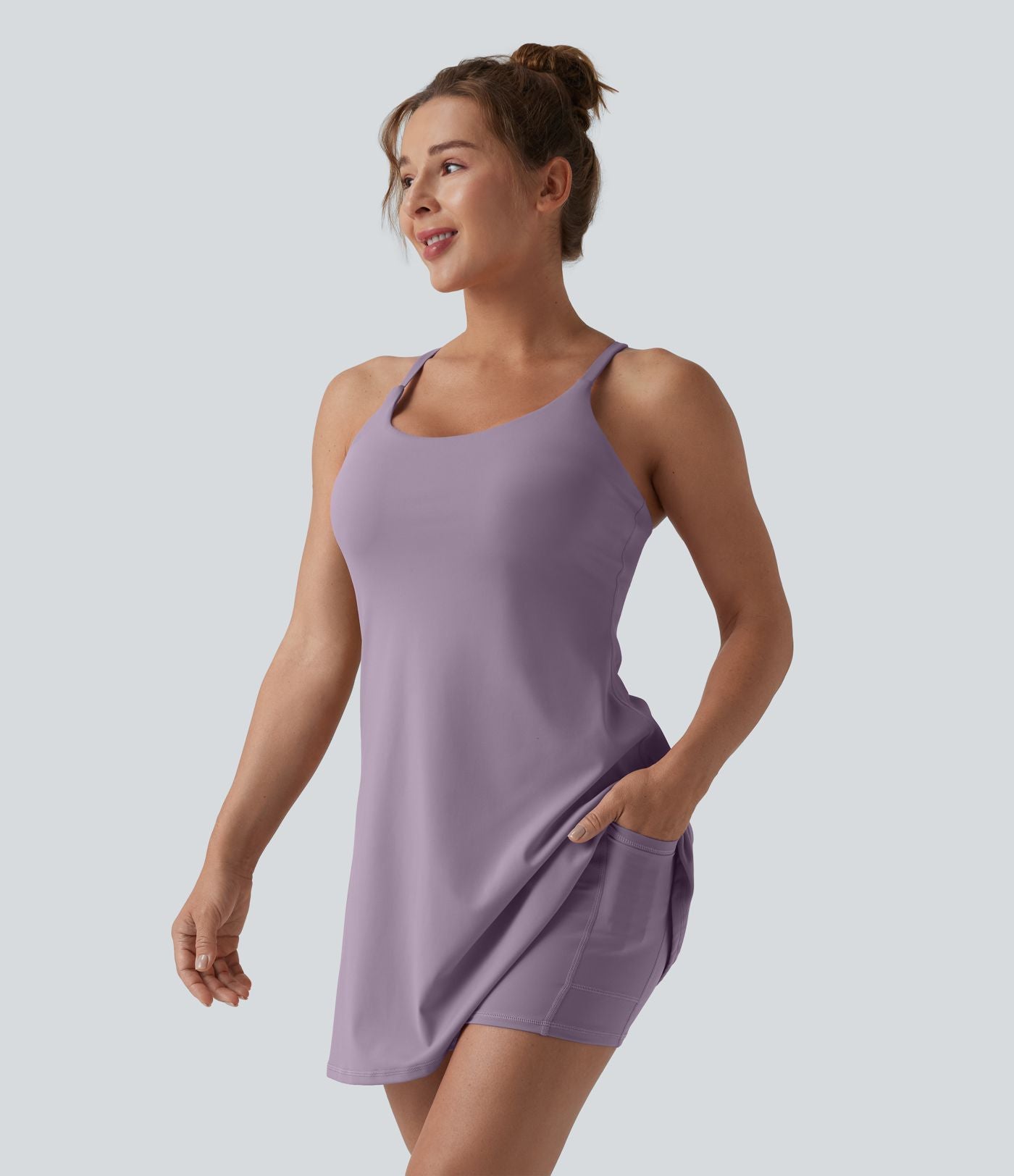 Robe sport dos nu Softlyzero™ Plush - Édition Easy Peasy E-G