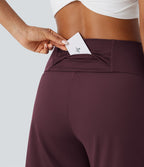 Bermuda SoftlyZero™ Airy de yoga taille haute avec poches multiples et effet frais InstantCool