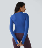 Top Sport Yoga Uni Trous pour les Pouce