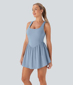 Robe de sport mini 2-en-1 Breezeful™ corset fluide séchage rapide avec poche padel/pickleball E-G