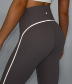 Legging de randonnée gainant taille haute réfléchissant avec poches - UPF50+ SoftlyZero™