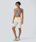 Brassière yoga SoftlyZero™ Airy maintien léger découpes effet frais InstantCool, bonnets E-G