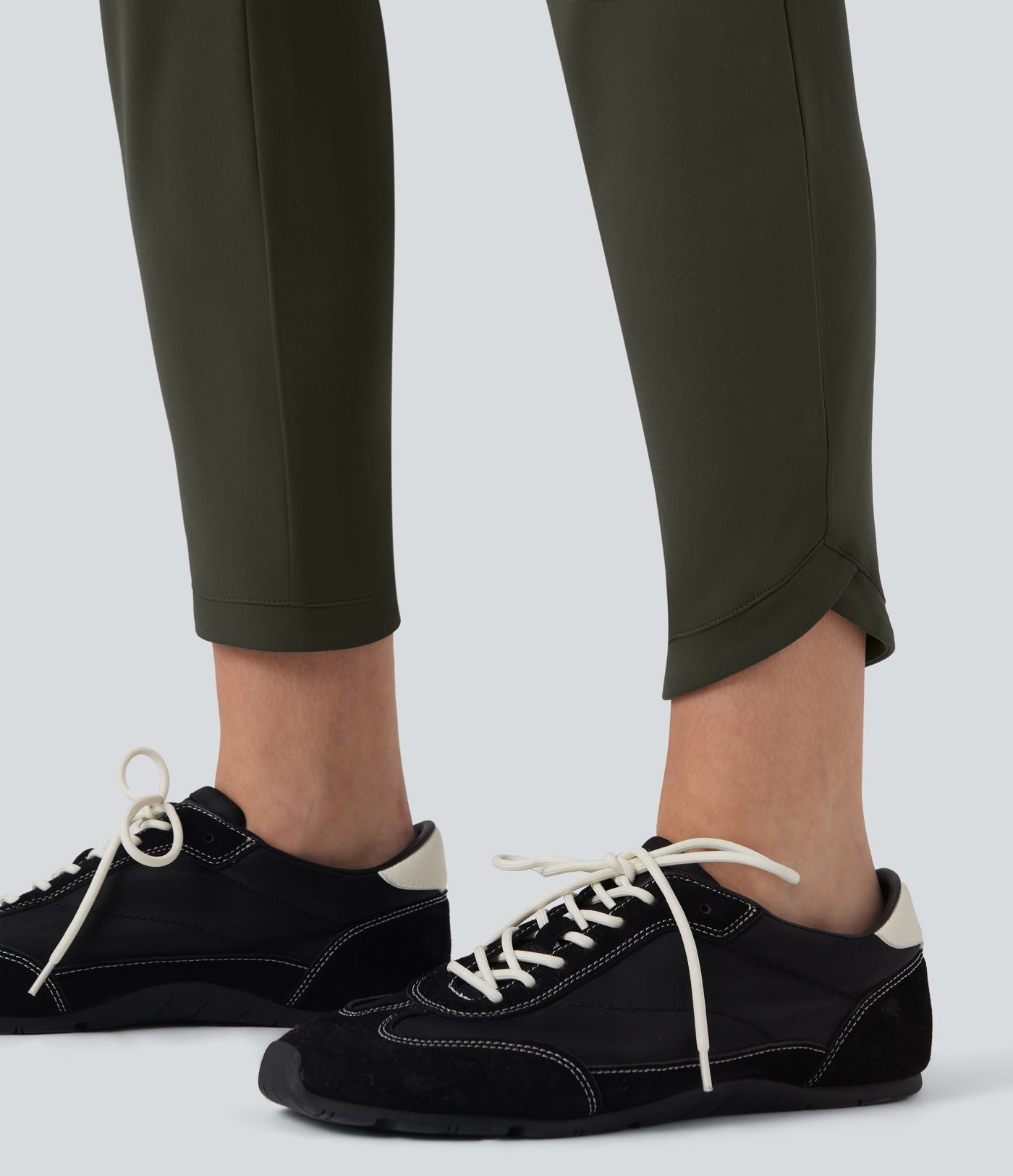 Pantalon fuselé croisé taille haute DayStretch avec poches