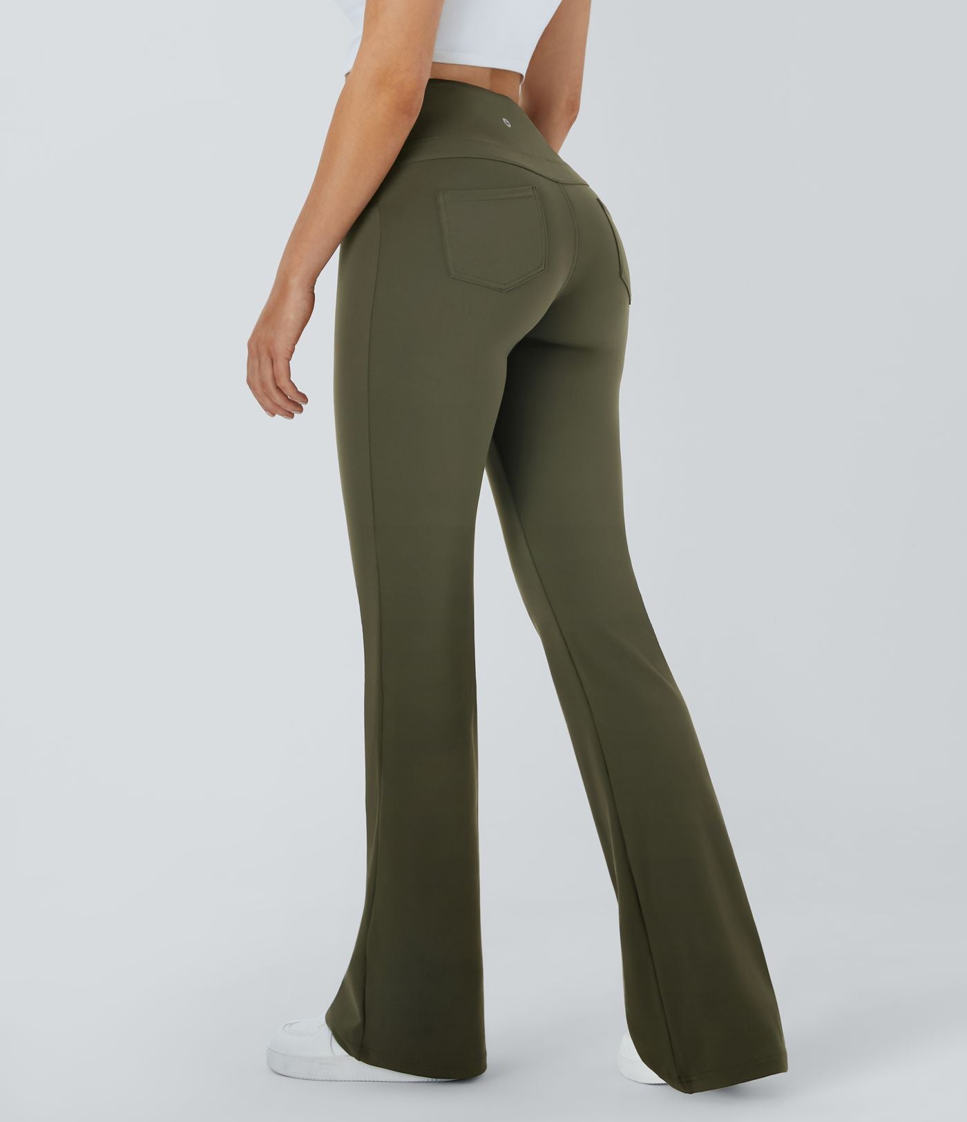 Legging yoga évasé taille haute DayStretch avec poches