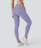 Legging d'entraînement gainant galbant taille haute avec poches Halara UltraSculpt™