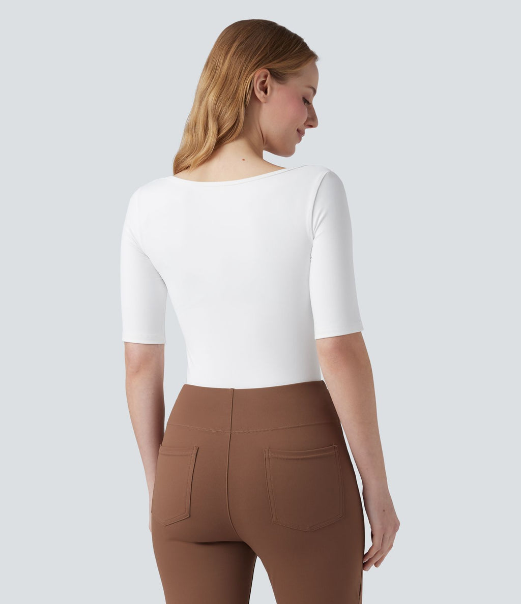 T-shirt de travail SoftlyZero™ Airy encolure arrondie manches courtes effet frais InstantCool