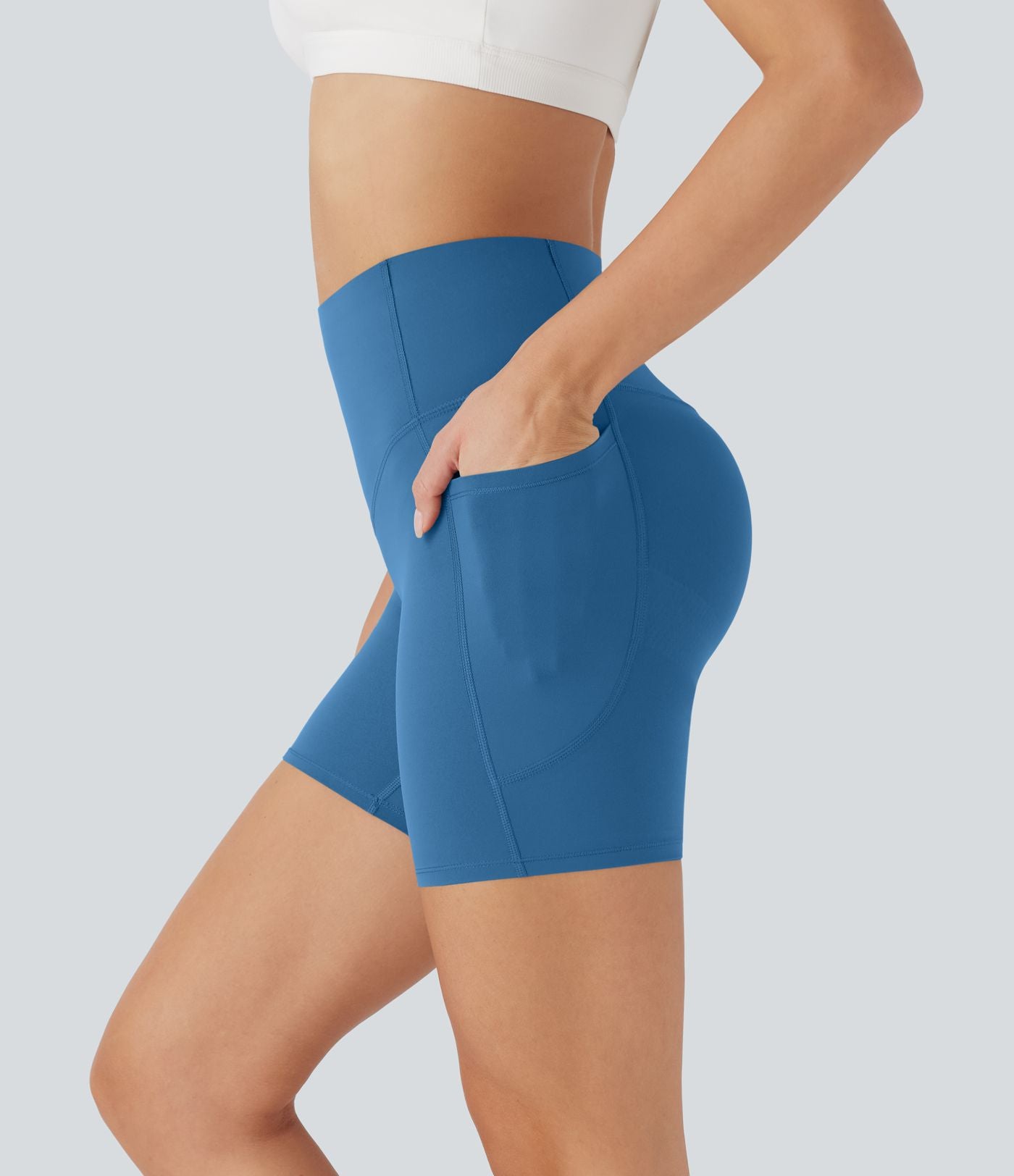 Legging de yoga gainant taille haute avec poches Halara UltraSculpt™