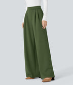 Pantalon de travail Halara Flex™ ample taille haute avec poches