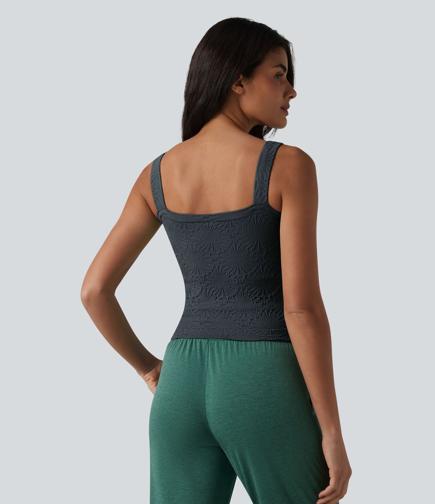 Débardeur de yoga OneForm Seamless Flow col carré soutien-gorge intégré