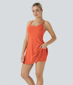 Robe de sport SoftlyZero™ Plush dos nu A-C