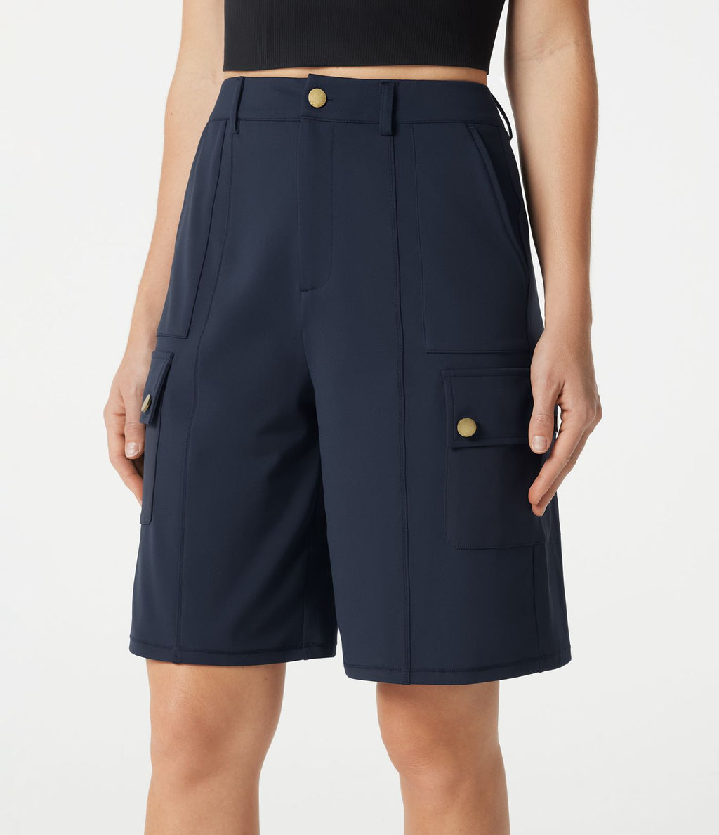 Short tailleur taille haute DayStretch avec poches