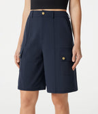 Short tailleur taille haute DayStretch avec poches