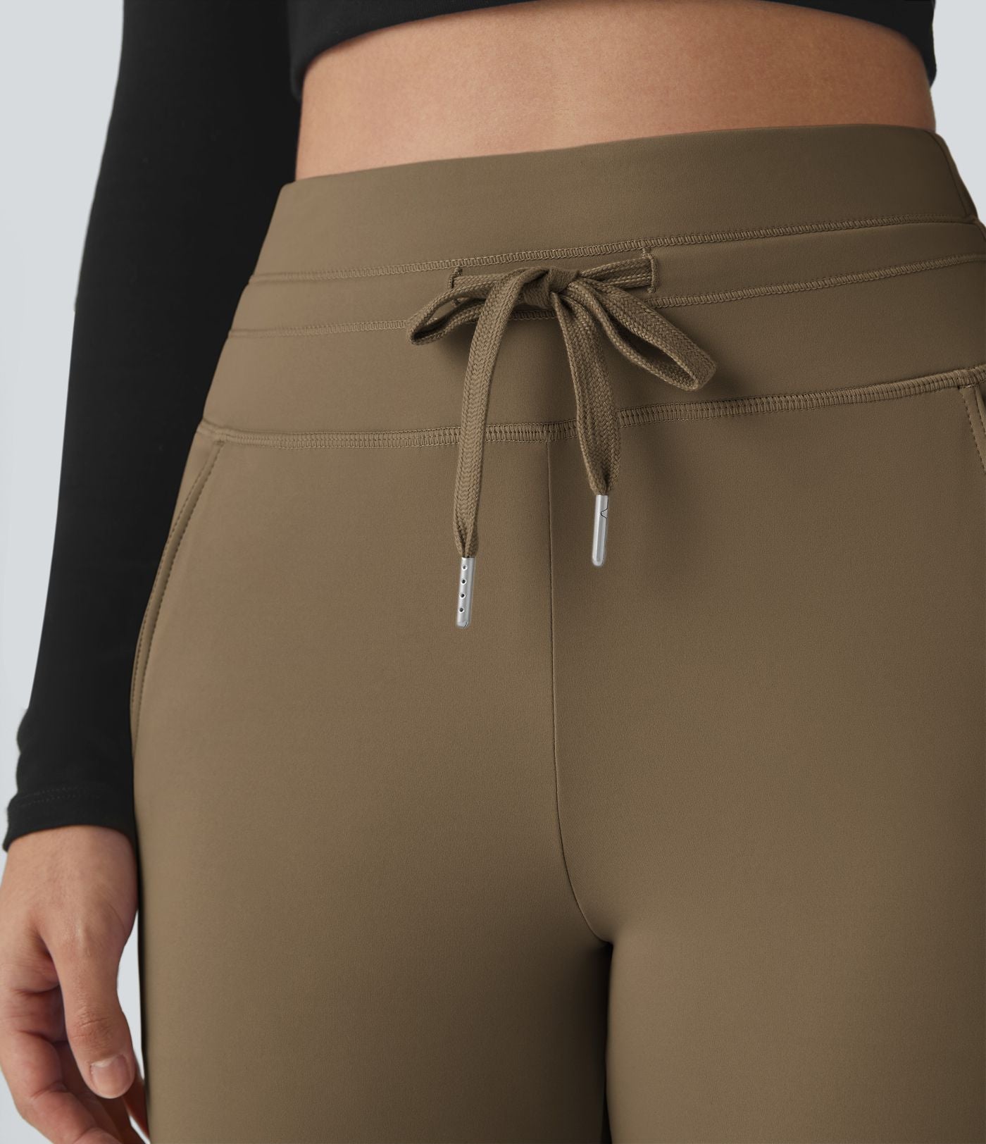 Jogging taille haute Softlyzero™ Plush avec cordon de serrage et poches latérales