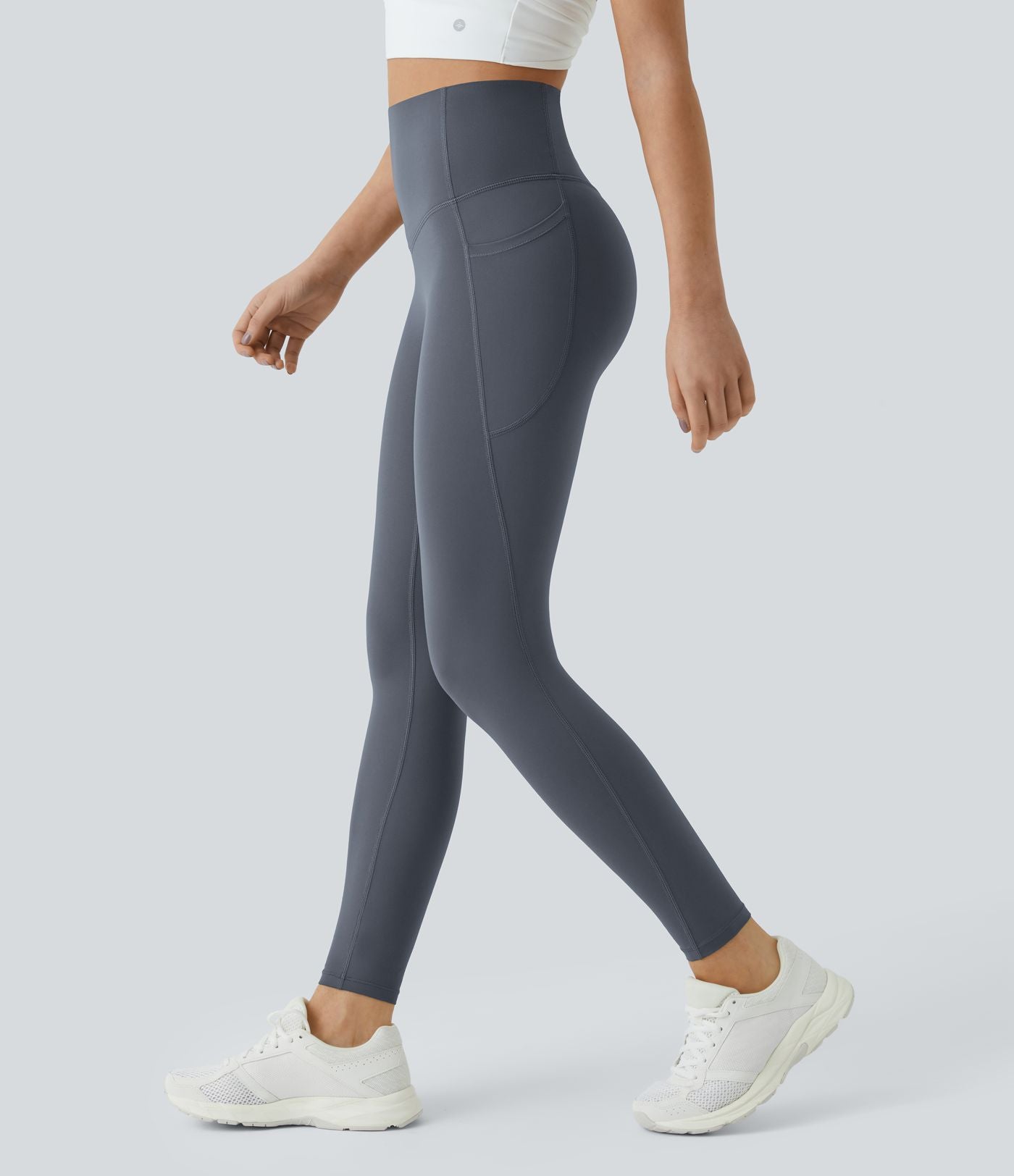 Legging d'entraînement gainant taille haute avec poches Halara UltraSculpt™