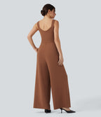 Combinaison casual sans manches dos U avec poches - Édition Easy Peasy