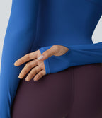 Top Sport Yoga Uni Trous pour les Pouce