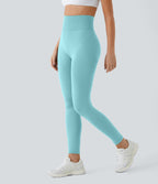 Legging taille haute froncé uni sans couture OneForm Seamless Flow