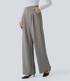 Pantalon de travail Halara Flex™ ample taille haute avec poches