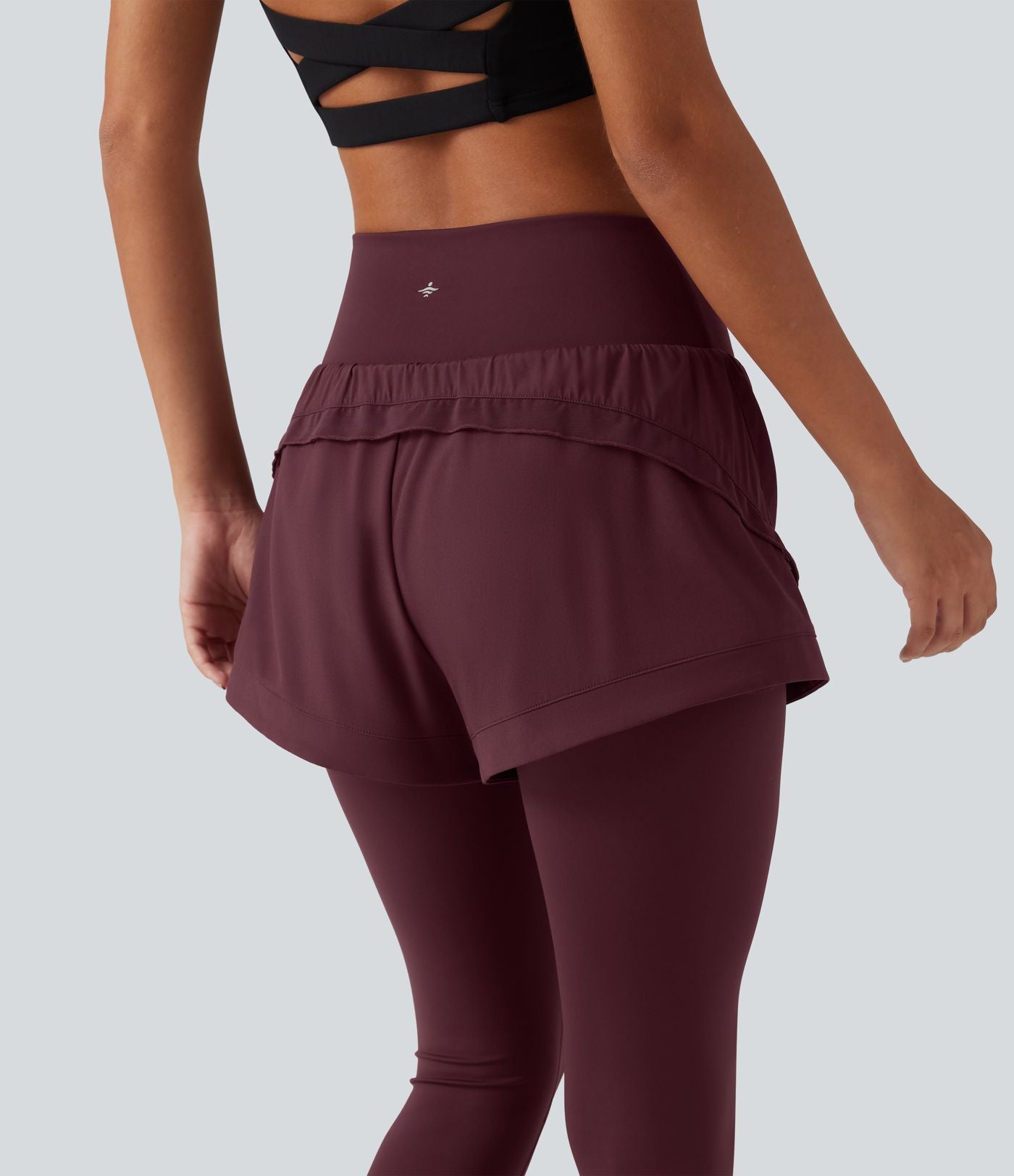 Pantalon de running gaintan2-en-1 Breezeful™ taille haute gainant à séchage rapide avec poches