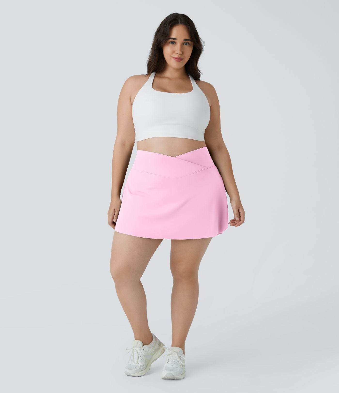 Everyday Softlyzero™ Jupe Tennis Airy Crossover 2 en1 Poche Latérale Cool Touch-Lucid Grande Taille