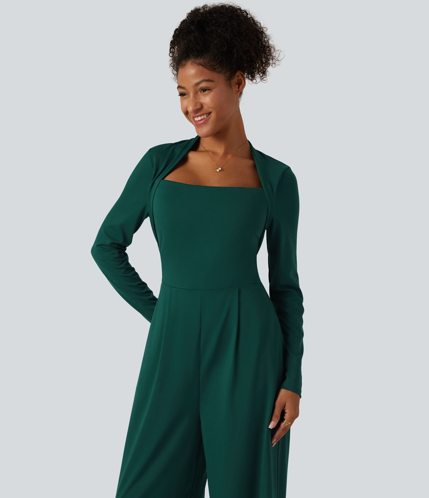 Combinaison large à manches longues avec brassière intégrée et poches - Édition Easy Peasy - Bonnets DD-F
