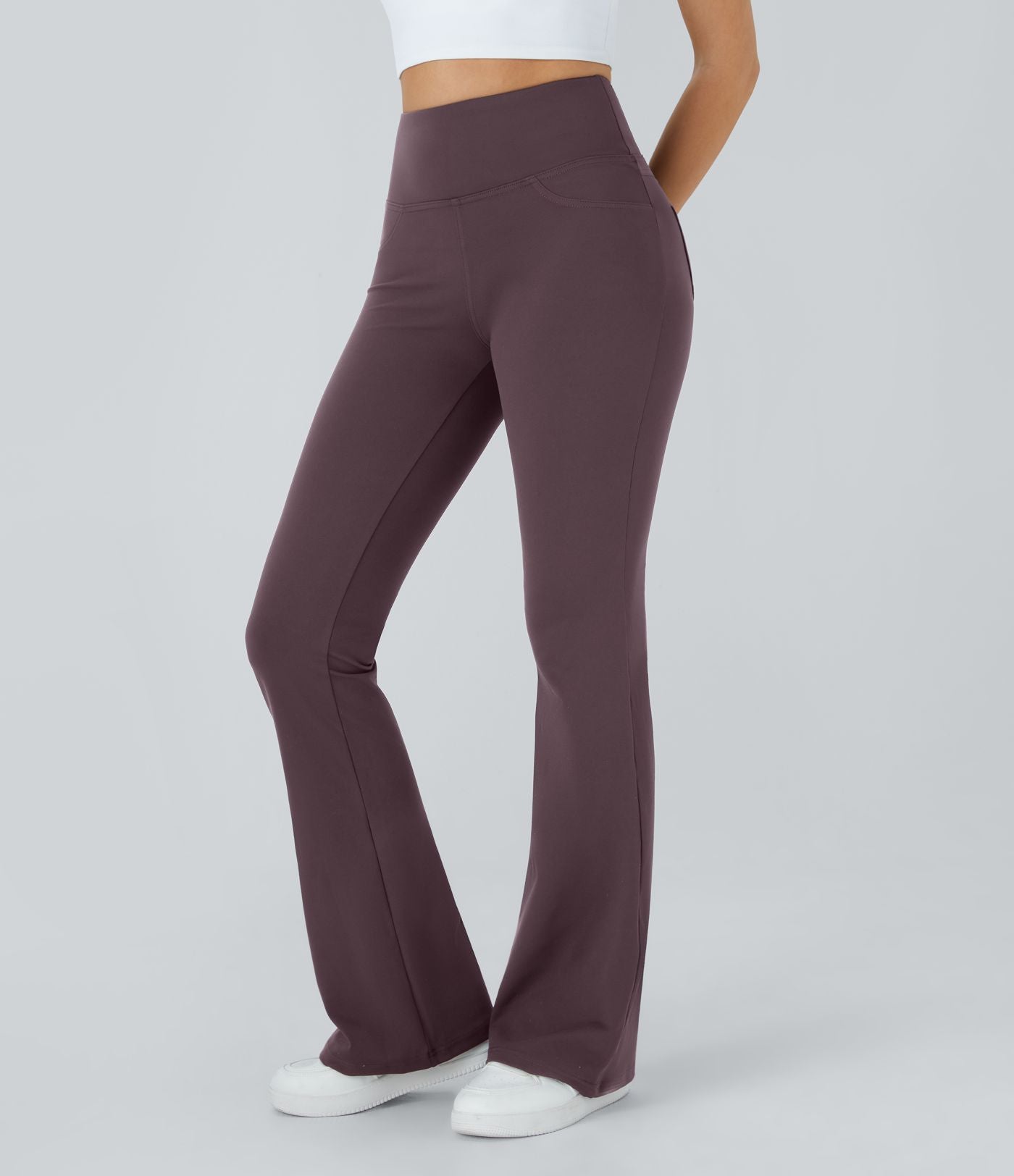Legging yoga évasé taille haute DayStretch avec poches