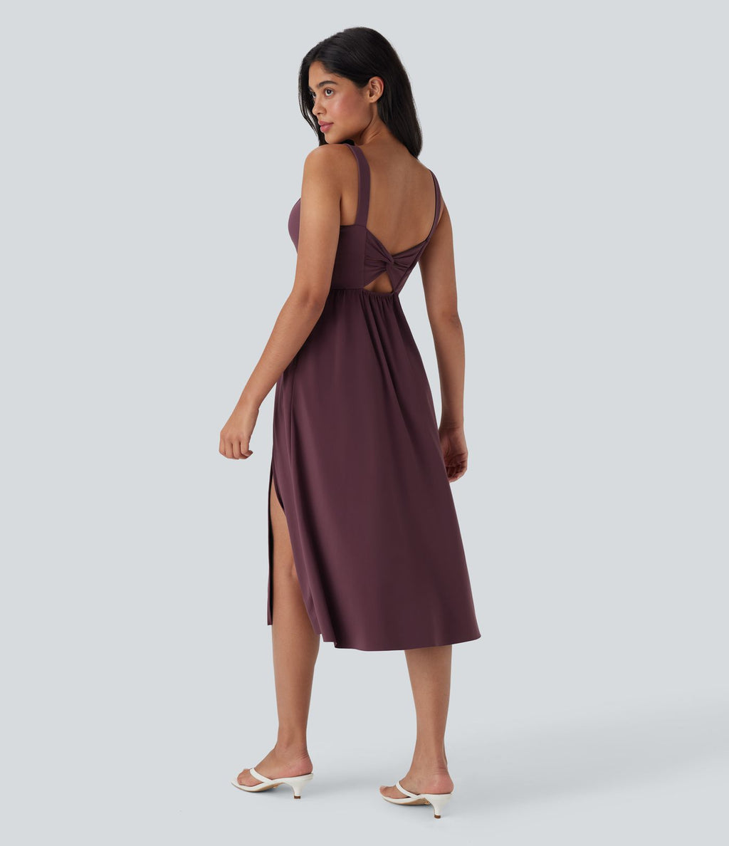 Robe décontractée mi-longue SoftlyZero™ Airy avec coques et effet frais InstantCool avec poches, bonnets E-G