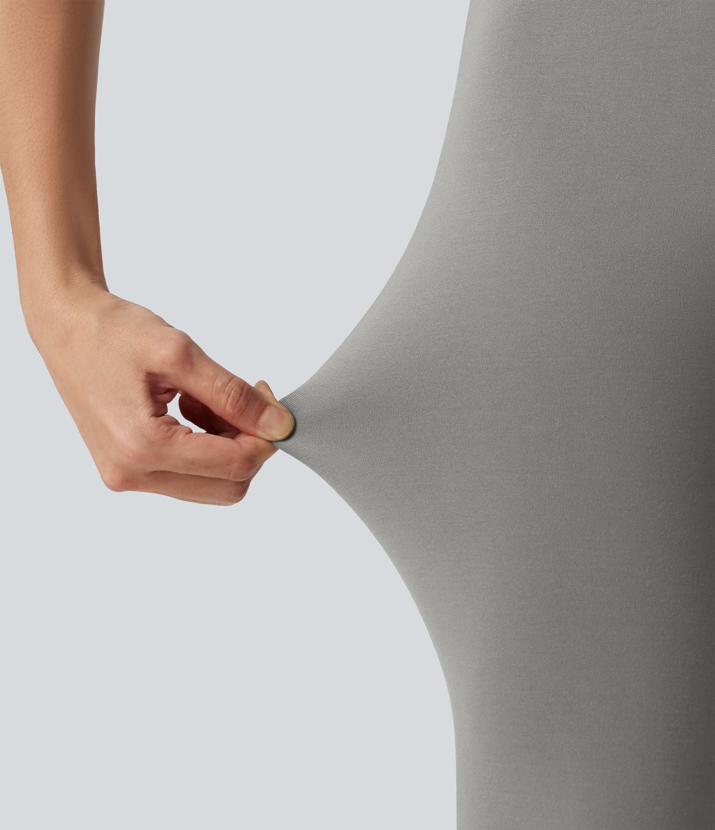 Pantalon tailleur Halara Flex™ évasé court, taille haute, à poches