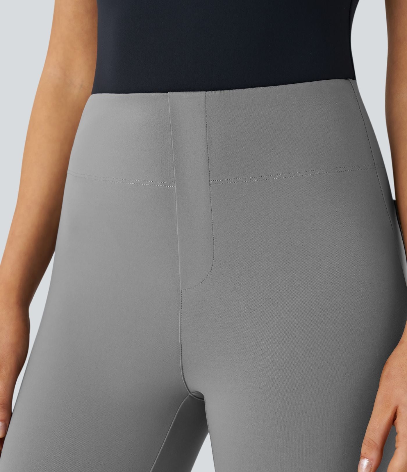 Pantalon tailleur fuselé taille haute Halara Flex™ avec poches