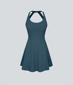 Robe de sport danse mini évasée E-G