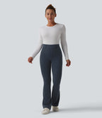 Legging décontracté bootcut Halara UltraSculpt™ taille haute avec poches