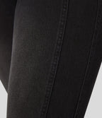 Halara Flex™ Jean Skinny Grande Taille Casual en Tricot Extensible Taille Mi-Haute avec Bouton et Fermeture Éclair et Plusieurs Poches