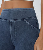 Halara Flex™ Jegging Capri Taille Haute Extensible Poche Latérale Arrière