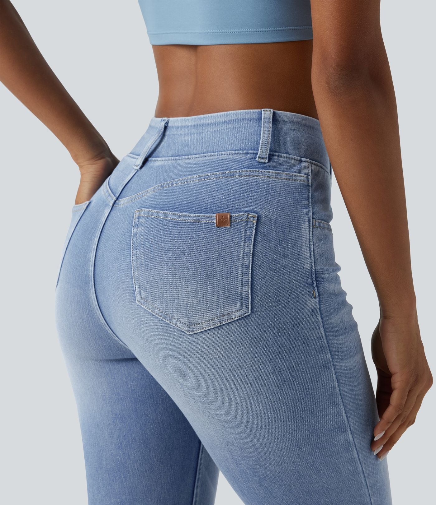 Jegging Halara Flex™ taille haute décontracté avec poches
