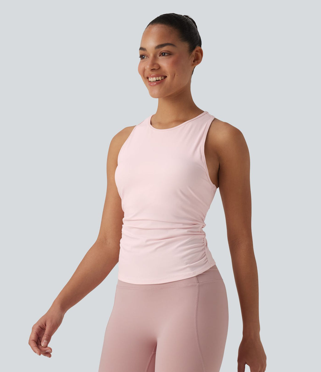 Débardeur de yoga SoftlyZero™ col rond dos nageur effet frais InstantCool