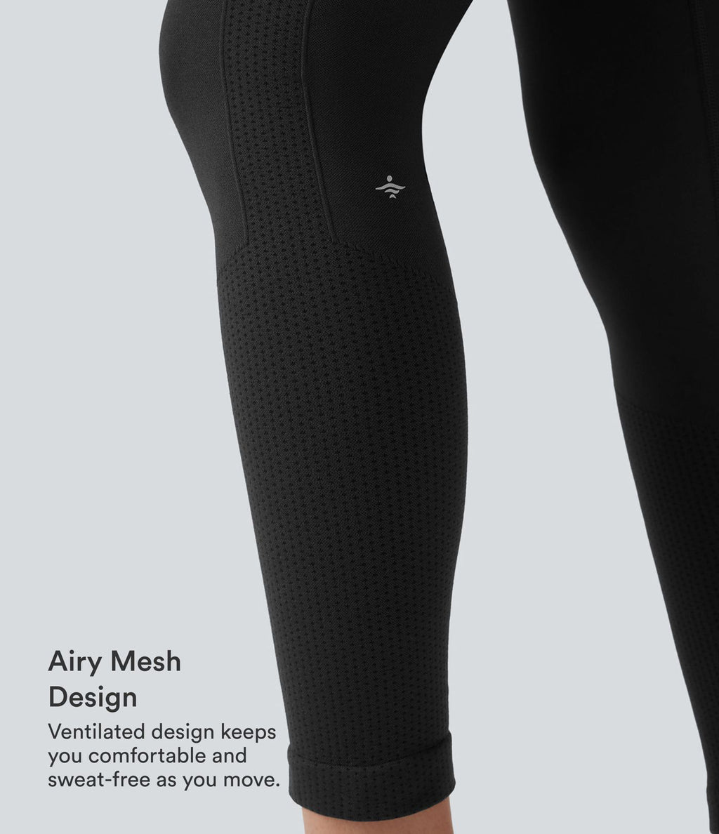 Legging de yoga OneForm Seamless Flow taille haute gainant effet liftant fessiers