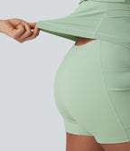 Robe de sport mini SoftlyZero™ Airy 2-en-1 effet frais InstantCool à bretelles, dos nu et poches, accès facile Easy Peasy