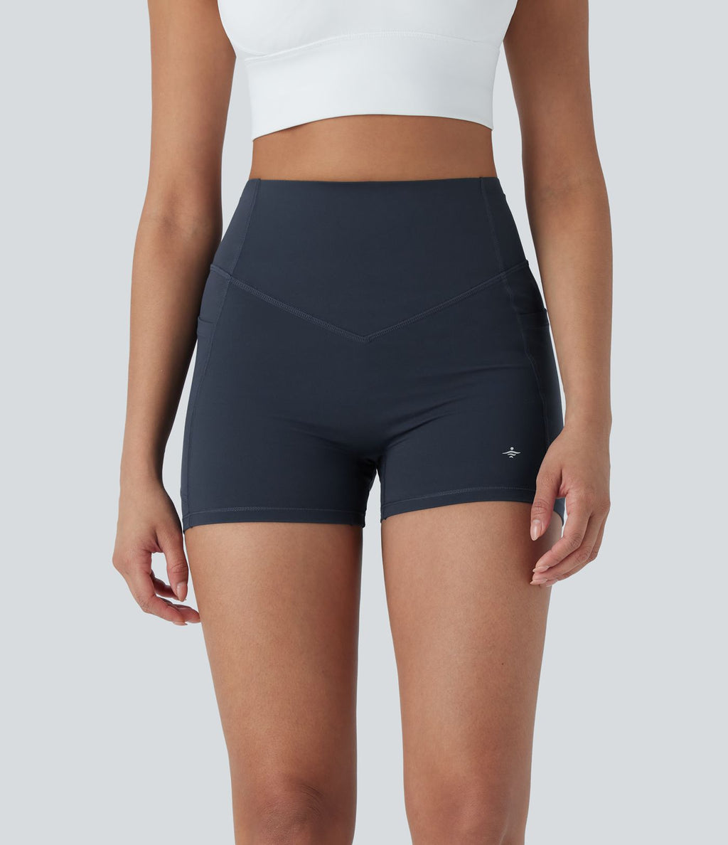 Jogging gainant taille haute avec cordon de serrage intérieur et séchage rapide avec poches Breezeful™