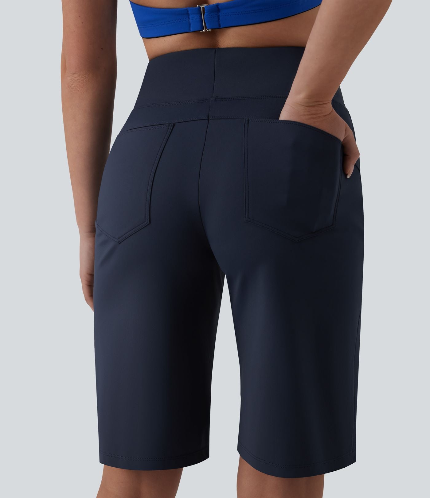 Short de yoga SoftlyZero™ Airy ample gainant taille haute effet frais InstantCool avec poches