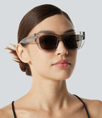 Lunettes de soleil à monture carrée