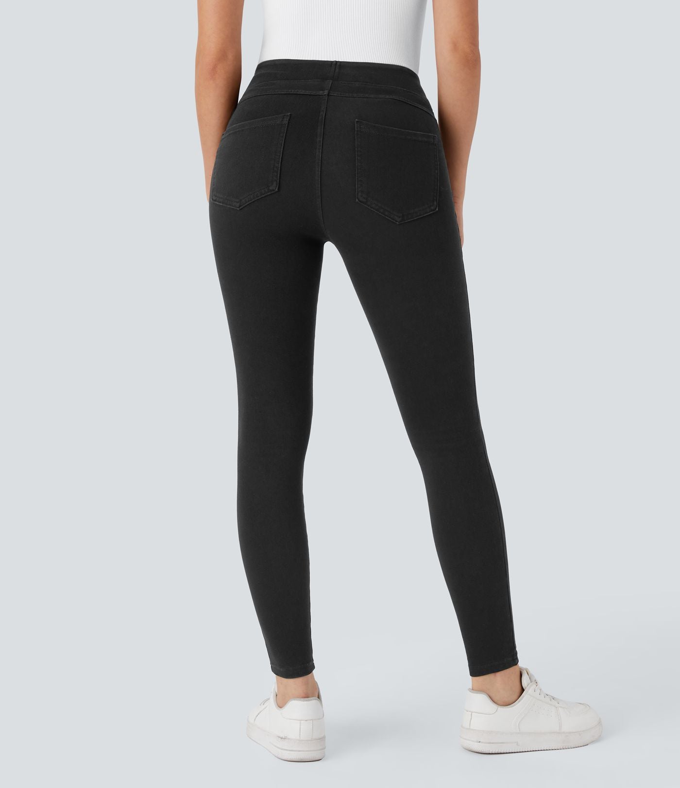 Legging en denim taille haute Halara Flex™ Denim Heat avec poches