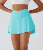 Jupe de tennis SoftlyZero™ Airy 2-en-1 avec poches latérales croisées effet frais InstantCool, Lucid, longueur allongée