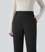 Patitoff™ 2.0 Pantalon casual fuselé taille haute anti-poils d'animaux avec poches