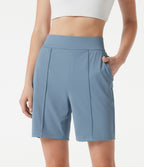 Short de golf taille haute à séchage rapide avec poches 17,5 cm - Golf Tee - UPF40+