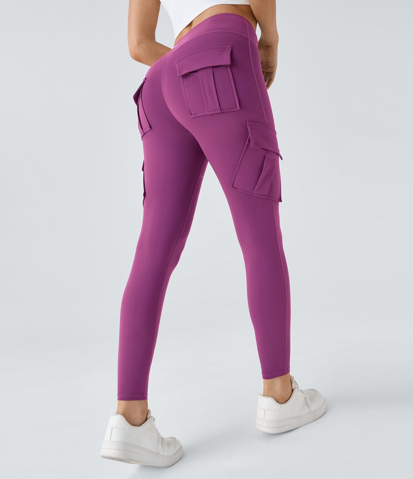 Legging yoga ajusté cargo taille haute DayStretch avec poches