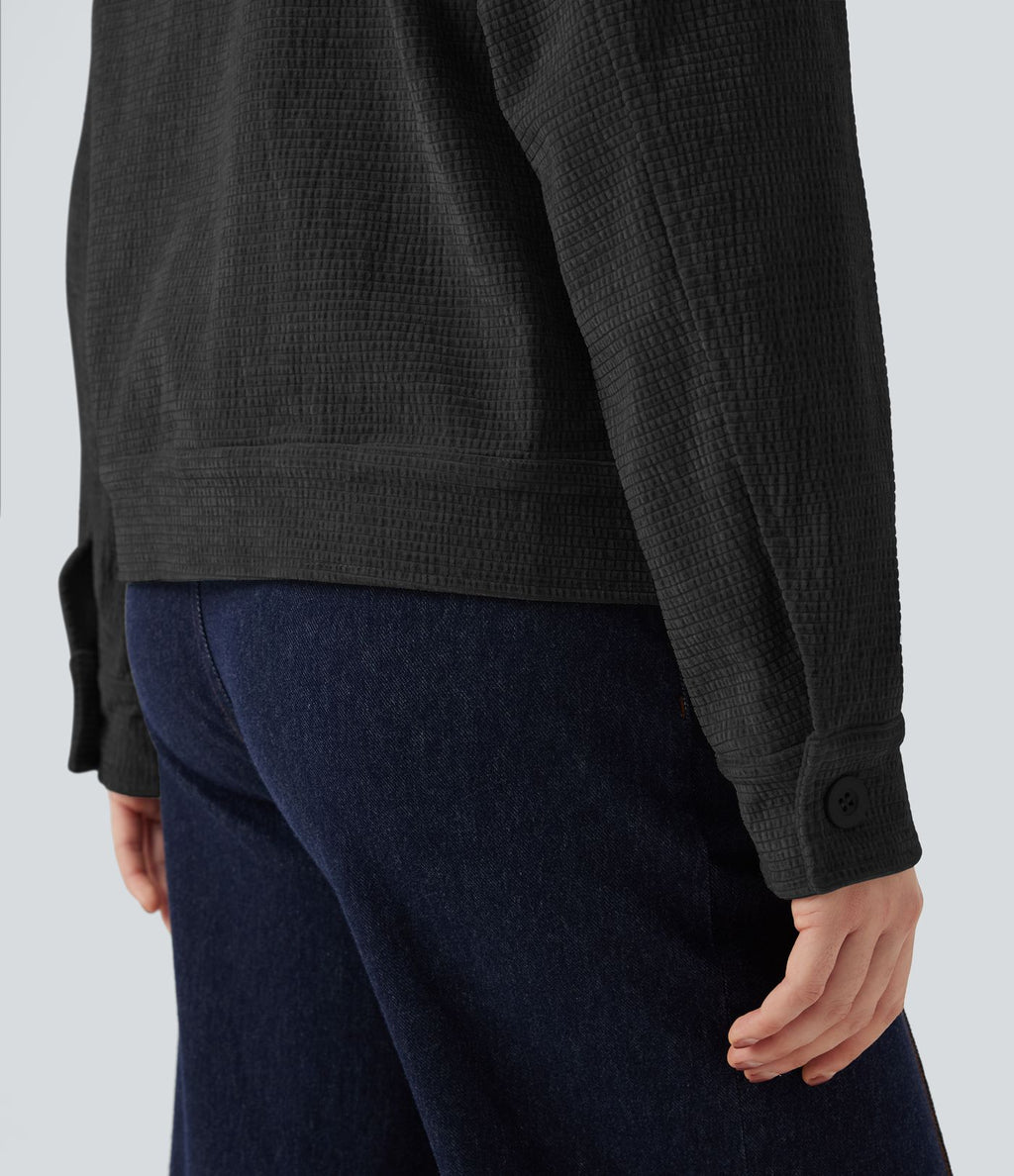 Veste manches longues avec poches