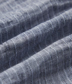 Pantalon décontracté ample rayé taille mi-haute avec cordon de serrage et poches