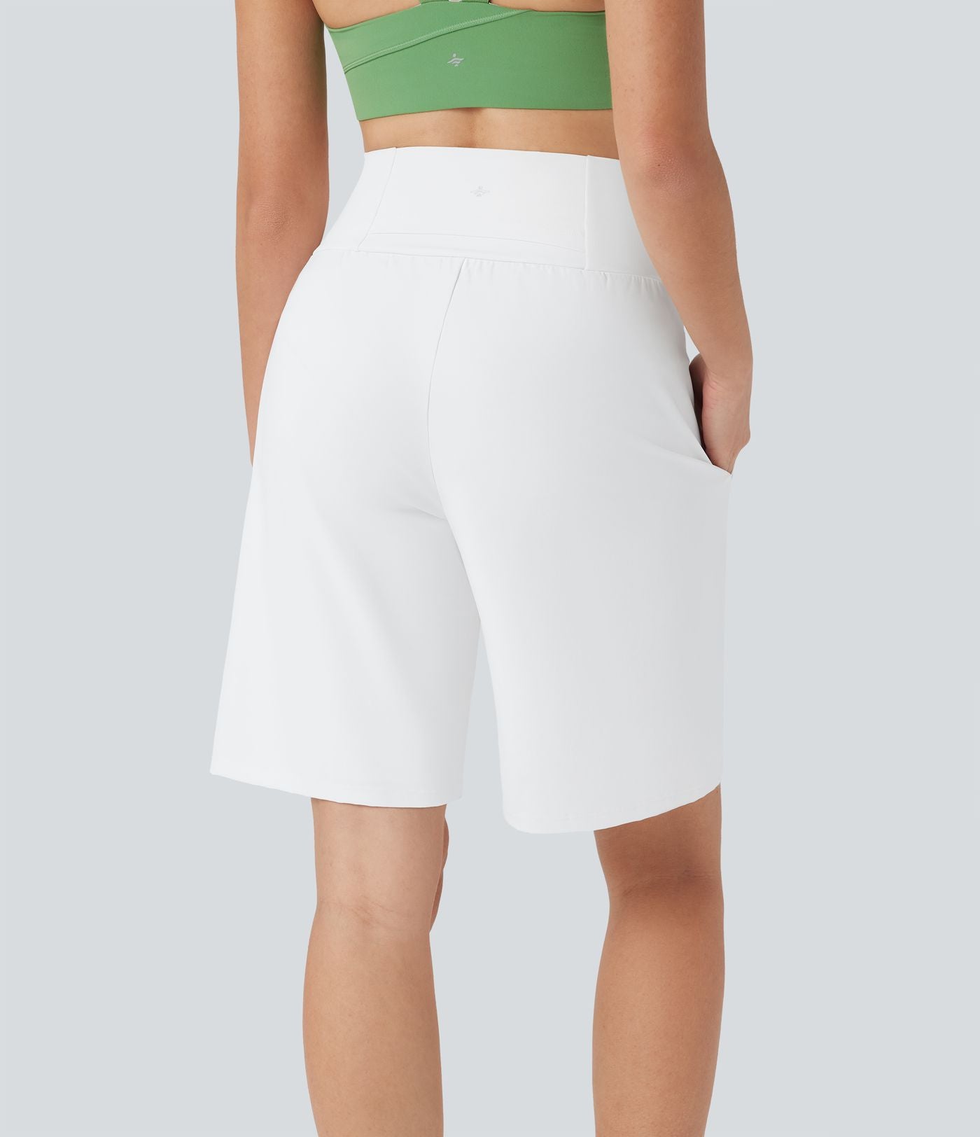 Bermuda SoftlyZero™ Airy de yoga taille haute avec poches multiples et effet frais InstantCool