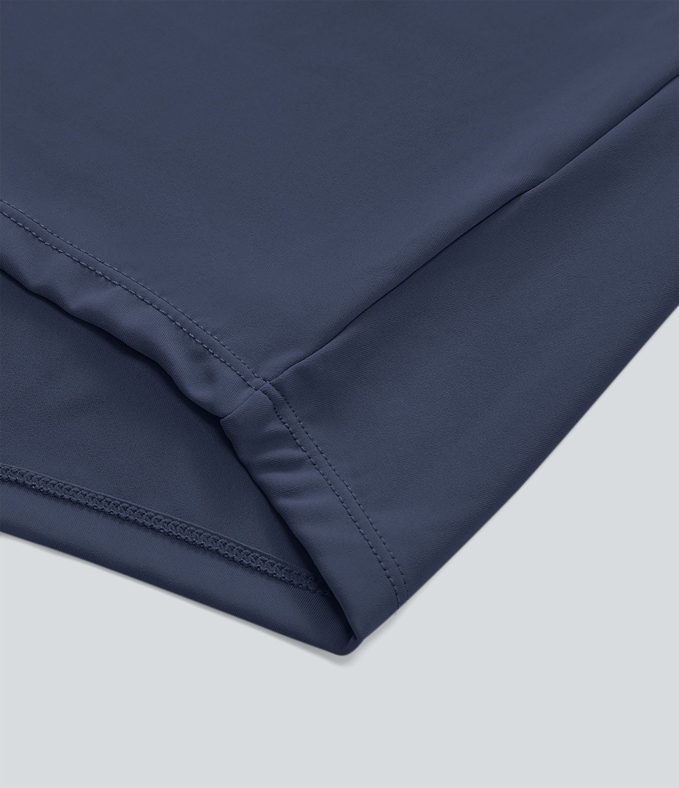 Pantalon décontracté drapé à poches multiples et taille moyenne, jambe large
